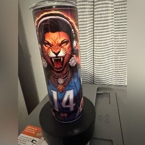 Lions female themed Die Hard Fan Tumbler